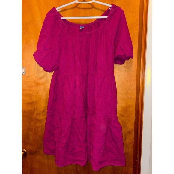 Old Navy Dresses & Skirts - Old Navy Tiered Dress Lrg